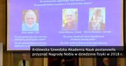 Nobel z fizyki za badania nad laserami. Wśród nagrodzonych najstarszy laureat w historii oraz pierwsza kobieta w tej dziedzinie od 55 lat