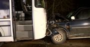 Zderzenie gimbusa z osobówką. Siedmioro dzieci trafiło do szpitala