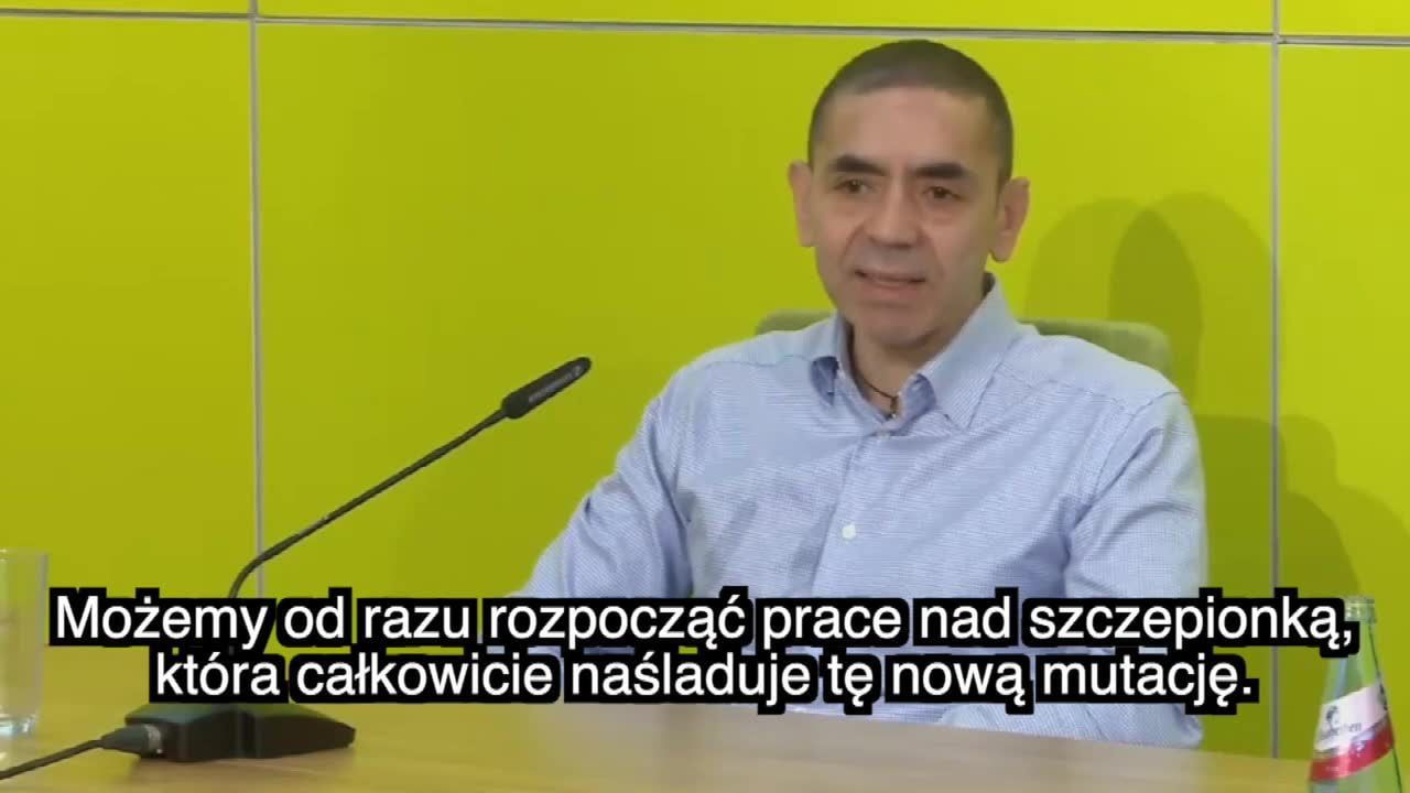 Szef BioNTech: Wysoce prawdopodobne, że nasza szczepionka jest skuteczna także przeciwko nowemu szczepowi koronawirusa