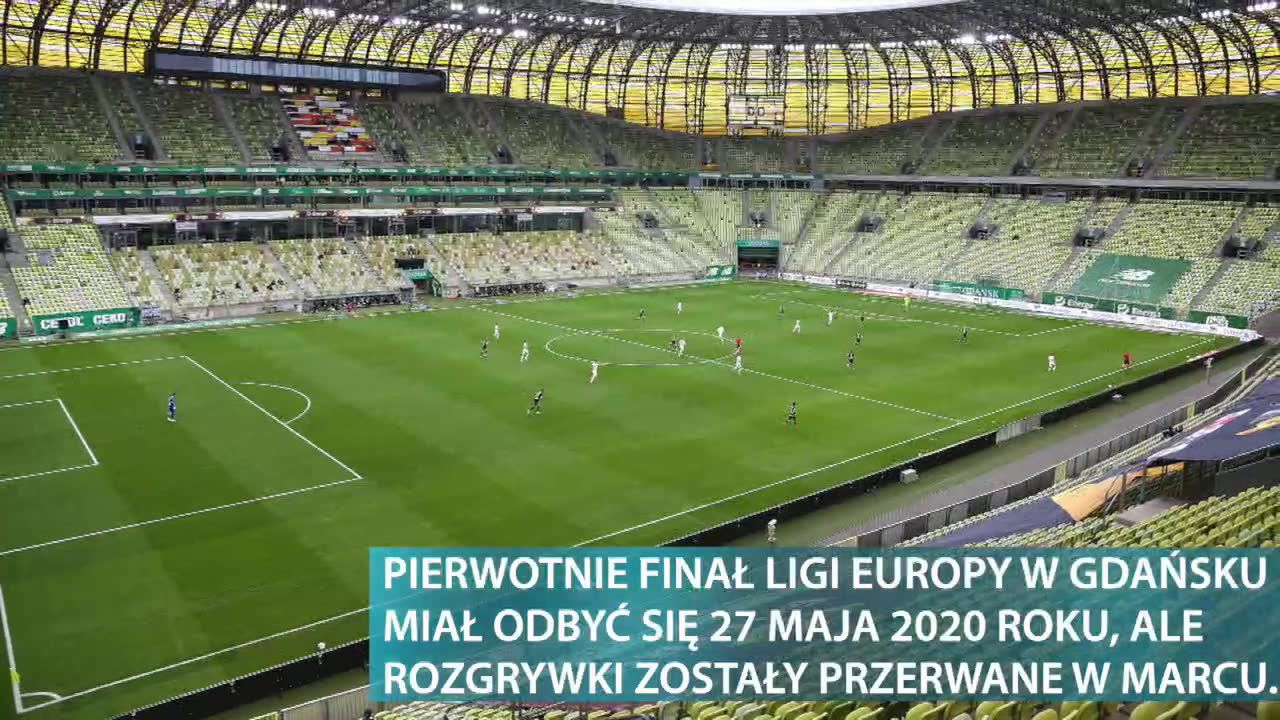 Finał Ligi Europy w Gdańsku przełożono na 2021 rok. Tegoroczne rozgrywki LE zostaną dokończone w Niemczech