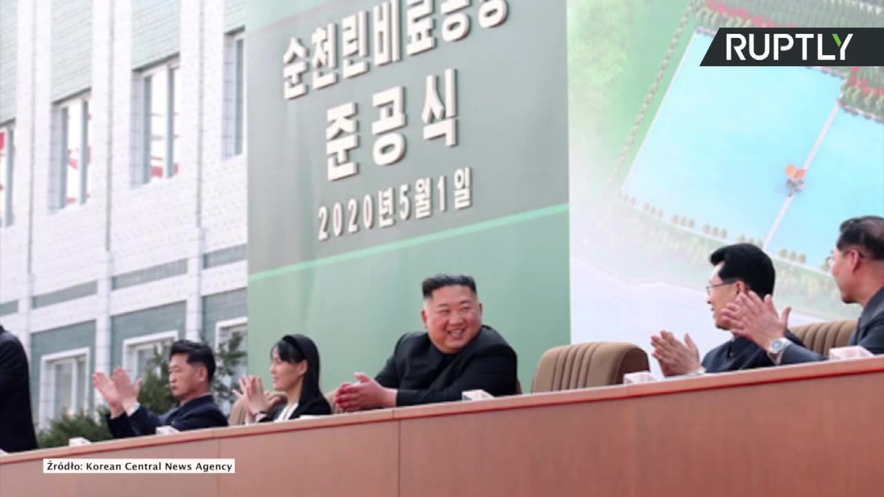 Kim Dzong Un pojawił się publicznie. KCNA donosi, że otworzył fabrykę nawozów