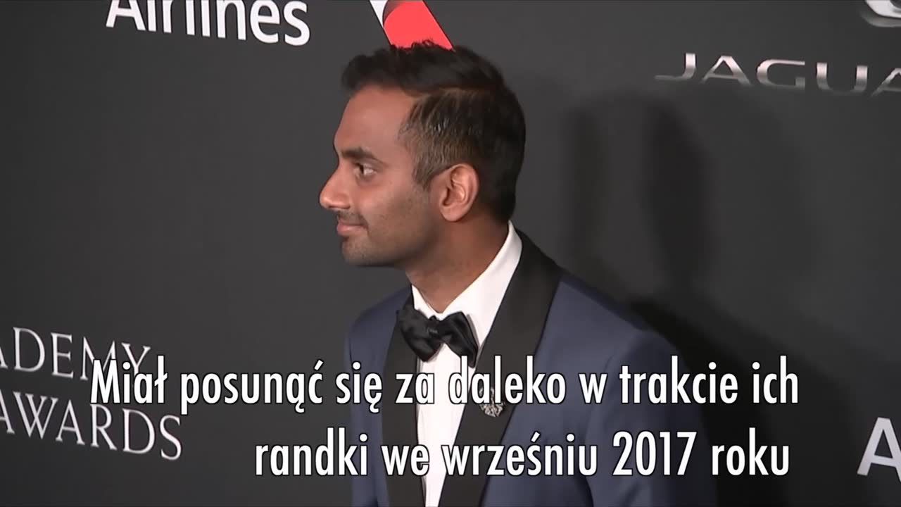 Komik Aziz Ansari odpowiedział na zarzuty o molestowanie seksualne