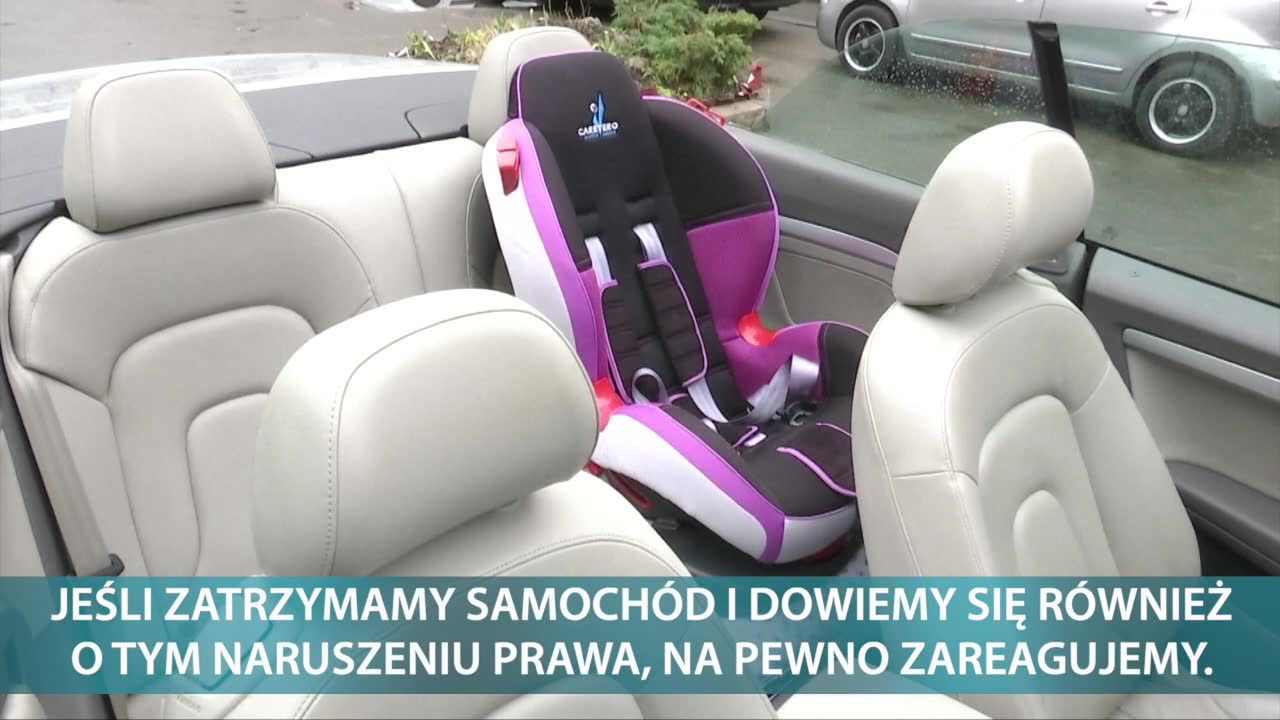 Foteliki samochodowe dla dzieci obowiązkowe na Ukrainie. Za naruszenie prawa kierowca będzie musiał zapłacić mandat