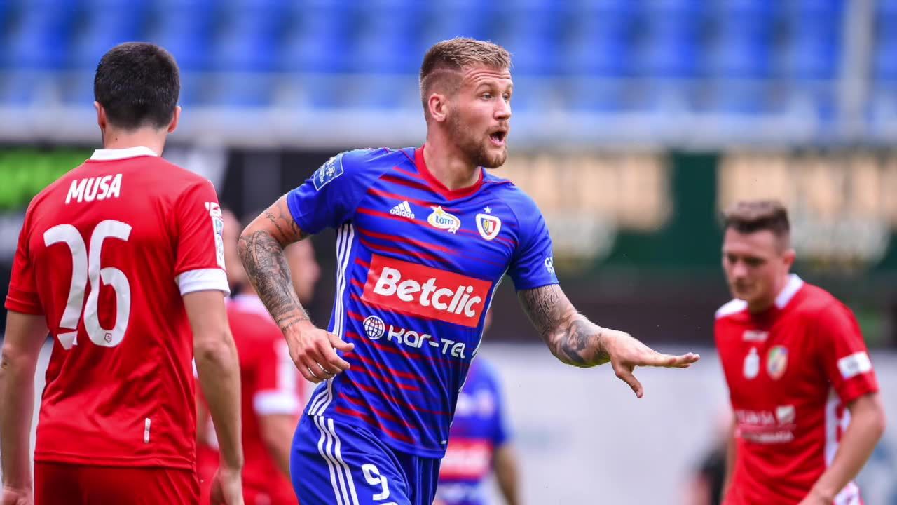 Piast Gliwice rozgromił Miedź Legnica 7:1 w ostatnim przedsezonowym sparingu