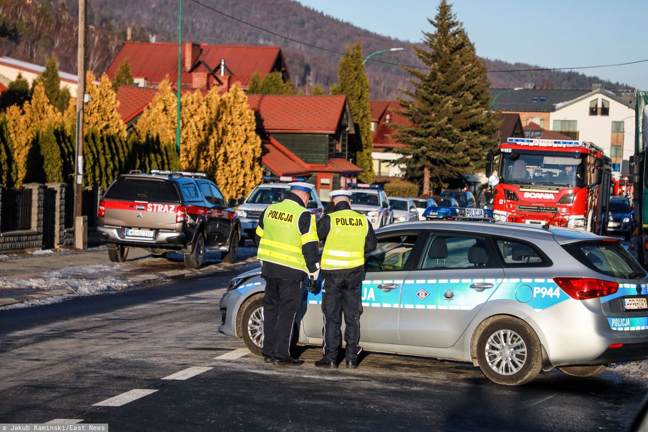 Szczyrk. Trzy osoby zatrzymane w związku z wybuchem gazu