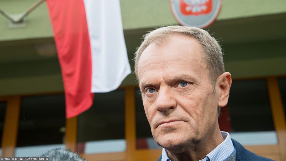 Wyniki wyborów parlamentarnych 2019. Donald Tusk nie komentuje.