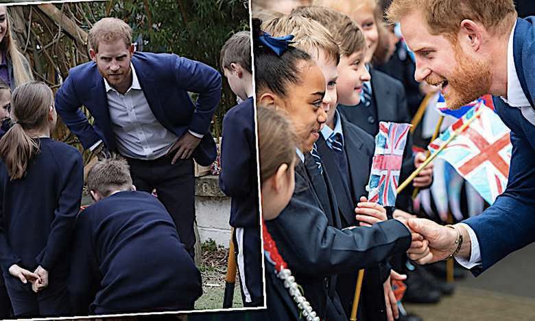 Książę Harry będzie perfekcyjnym tatą! Dzieci z londyńskiej szkoły potraktował jak swoje! Co za urocze zdjęcia