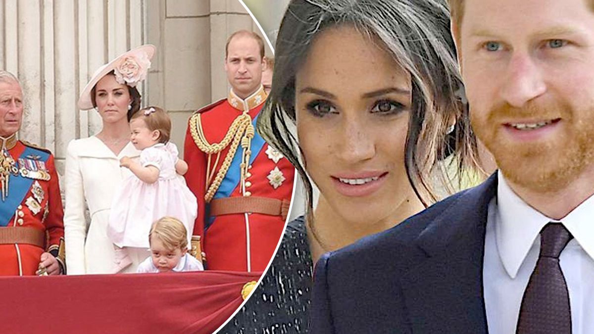Meghan, Harry, rodzina królewska