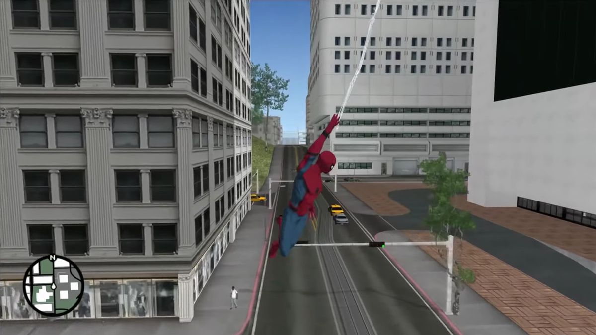 Spider-Man zadomowi się w GTA San Andreas za sprawą modyfikacji