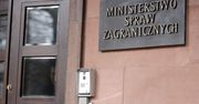 Przeszłość pracowników MSZ do weryfikacji. Jest projekt ustawy