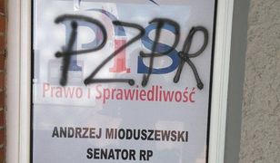 Kujawsko-pomorskie. Namalowała obraźliwe graffiti na biurze PiS. Została zatrzymana
