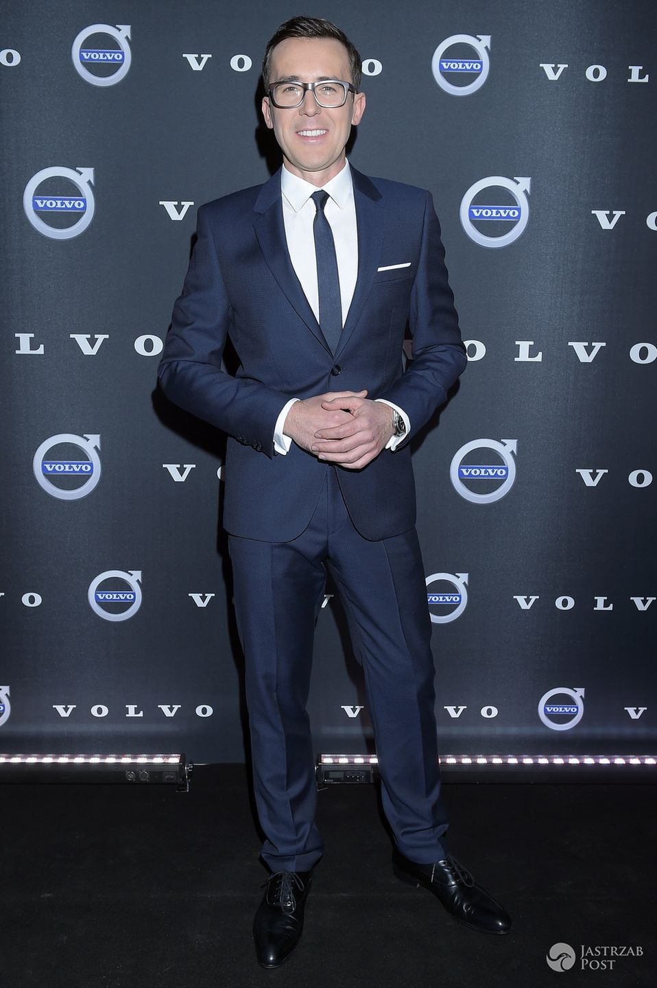 Maciej Kurzajewski na prezentacji marki VOLVO