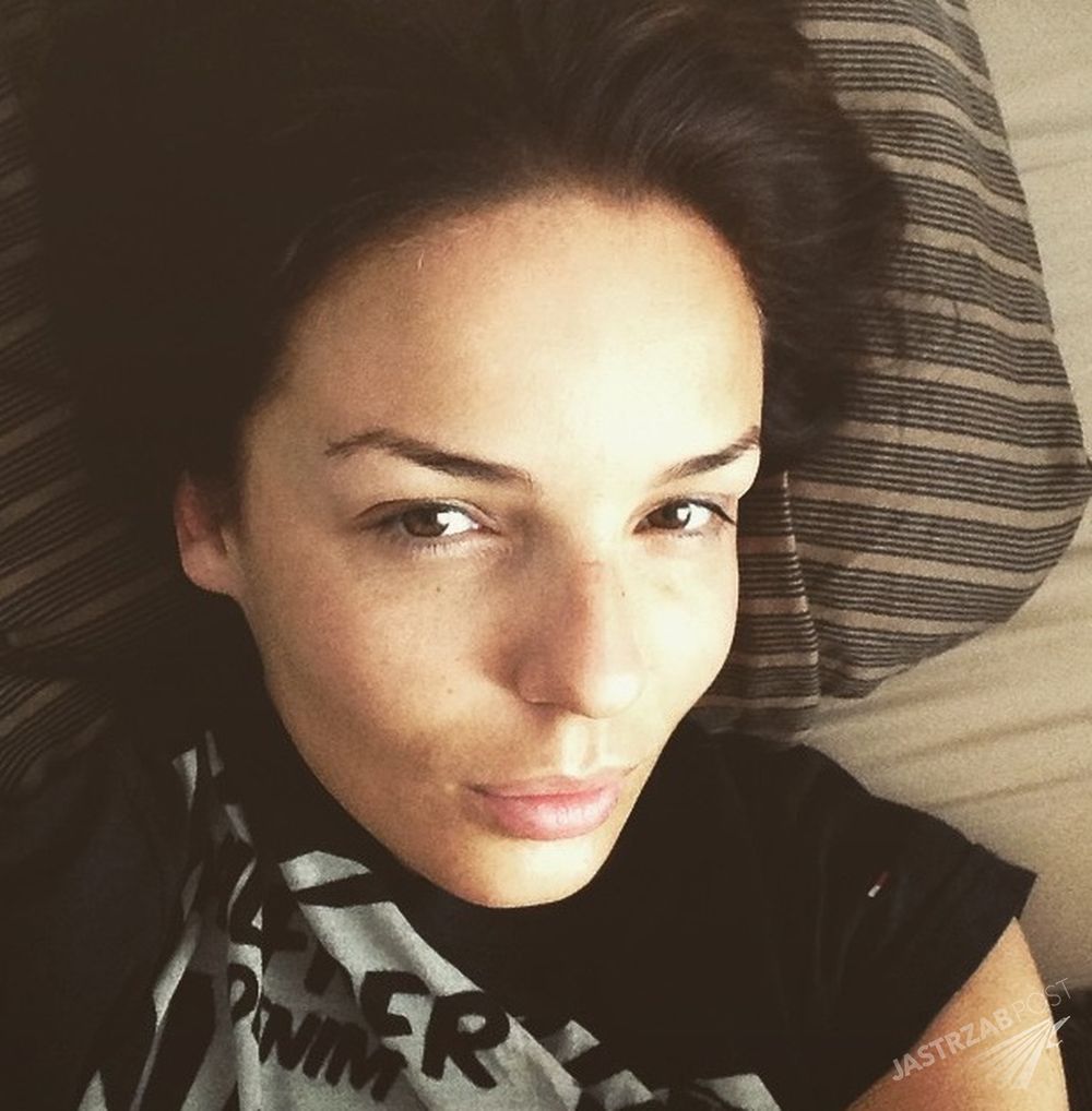 Agnieszka Włodarczyk bez makijażu
