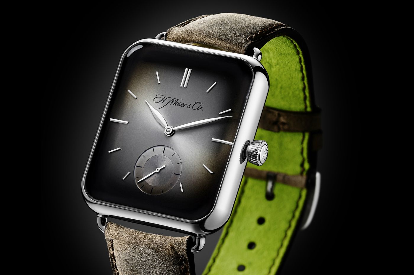 Swiss Alp Watch - szwajcarski H. Moser & Cie. odpowiada na smartwatche... mechanicznym klonem Apple Watcha za 25 000 dolarów 1