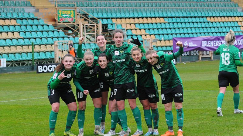 Materiały prasowe / GKS Górnik Łęczna / Na zdjęciu: piłkarki Górnika Łęczna