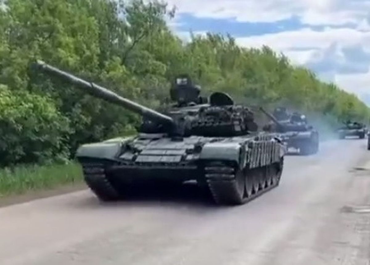 Wojna w Ukrainie. Na zdjęciu jeden z polskich czołgów T-72M1  