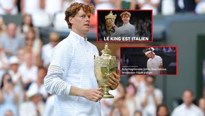 "Król jest Włochem". Media komentują finał Wimbledonu