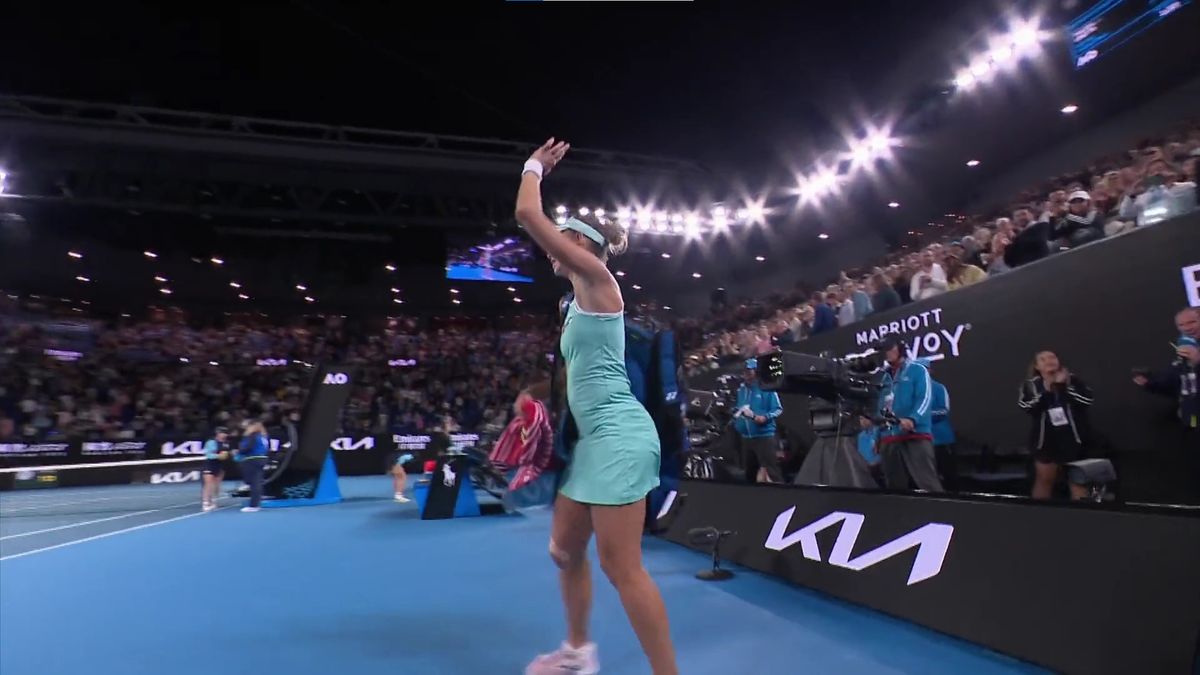 Magda Linette żegna się z Australian Open