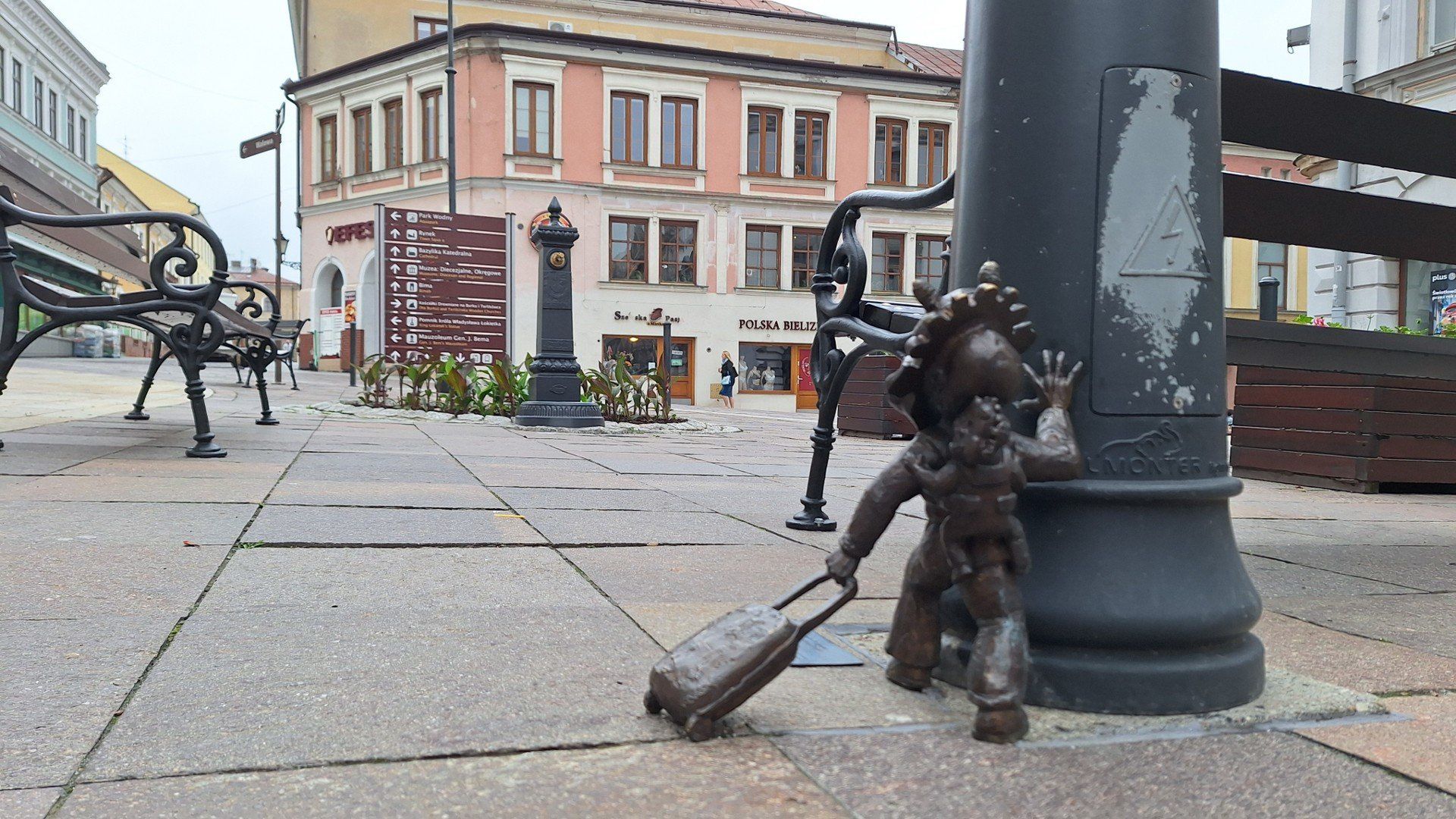 Zdrój wody pitnej na placu Sobieskiego w Tarnowie