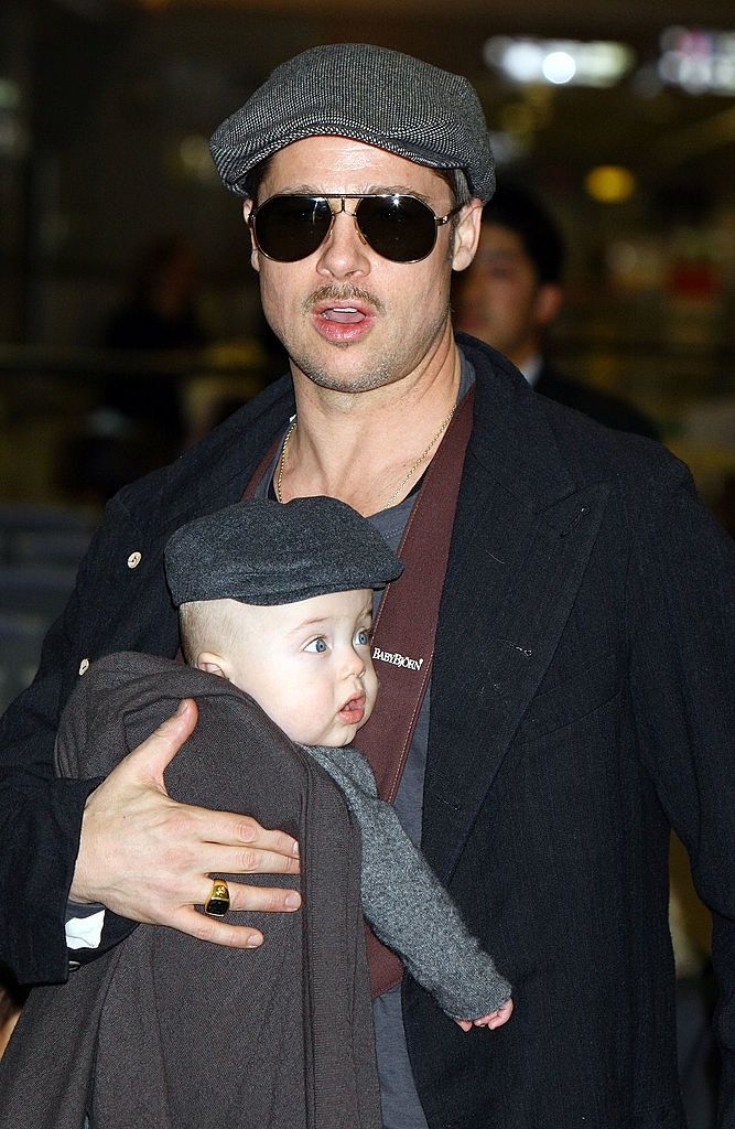 Knox Jolie-Pitt, Brad Pitt