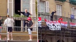 Kibole weszli na rusztowanie. Nie przewidzieli, jak zareaguje starszy mężczyzna