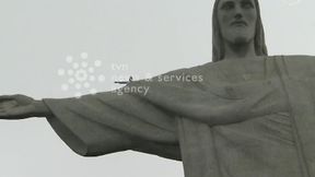 Brazylia spieszy się na mundial. Robotnicy naprawiają palec Chrystusa z Rio