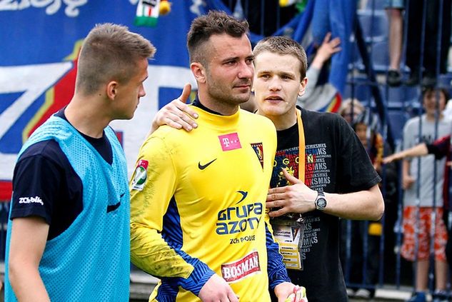 Radosław Janukiewicz po sobotnim meczu nie potrafił opanować łez