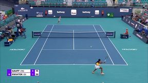 Koncert Igi Świątek! Klasa światowa w meczu z Amerykanką