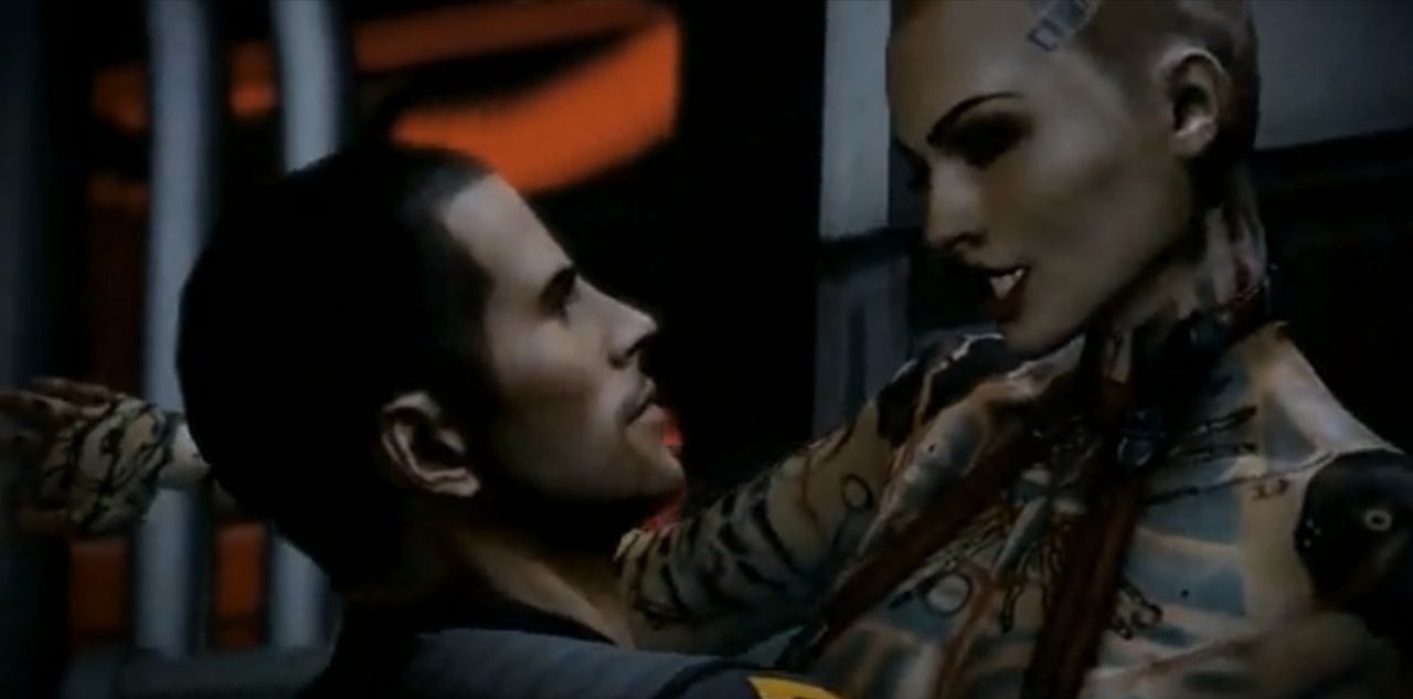 Subject Zero z Mass Effect 2 jest wulgarna, brutalna i bezpośrednia