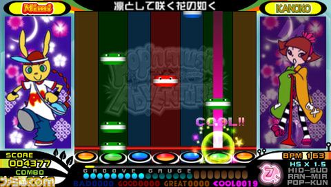 Pop`n Music Portable zagra na PSP