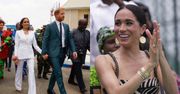 Meghan Markle kontynuuje wizytę w Nigerii. Eksksiężna zaprezentowała się w DWÓCH KOSZTOWNYCH stylizacjach. Klasa? (ZDJĘCIA)
