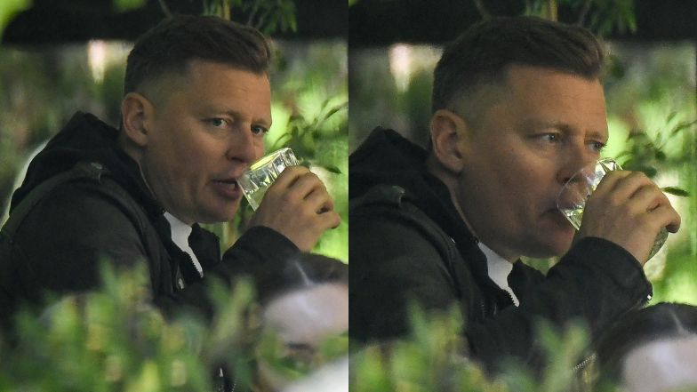 Rafał Brzozowski i Karolina Bielawska na wspólnym lunchu