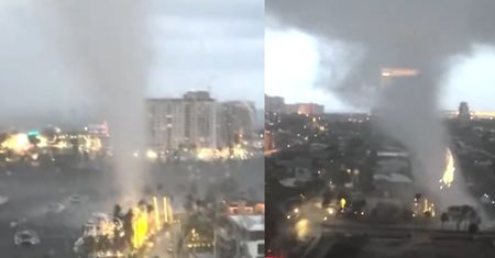 Mieszkańcy Florydy wpadli w panikę. Do sieci trafiło nagranie o tym, jak tornado zaatakowało miasto