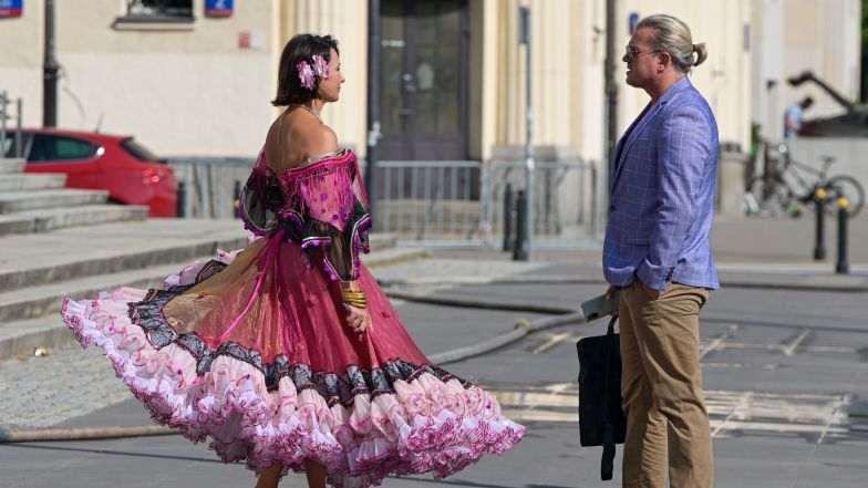 Anna Popek uwodzi Jarosława Jakimowicza pod TVP