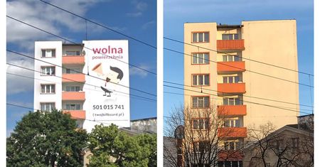 Te zdjęcia pokazują, jak odżywają polskie miasta, gdy znikają reklamy