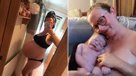 Brytyjka naturalnie urodziła dziecko ważące ponad 5 kg. Po porodzie nawet nie potrzebowała szwów. "To pokazuje na co są zdolne ciała kobiet"