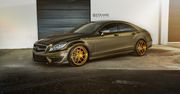 Mercedes-Benz CLS 63 AMG na felgach Strasse Wheels po modyfikacjach Renntech wykonany dla DV8 Motorsports