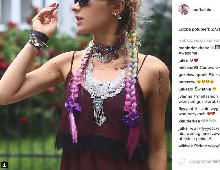 Maffashion ma nowy kolor włosów