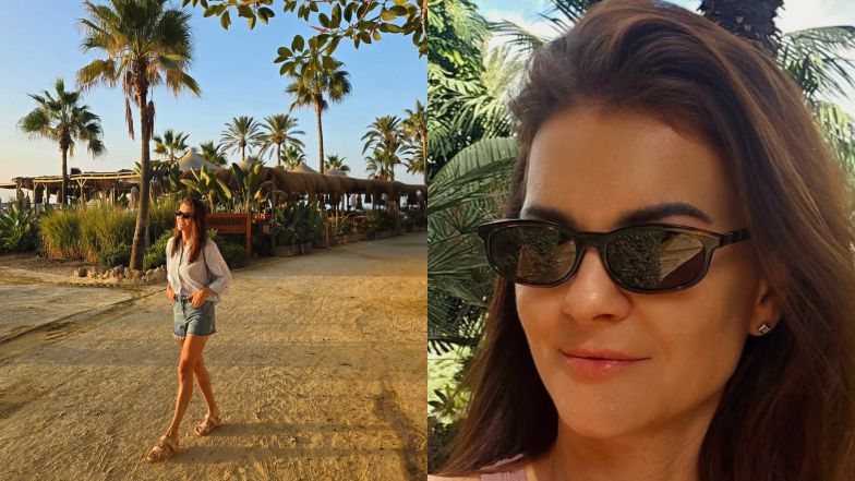 Agnieszka Radwańska na wczasach