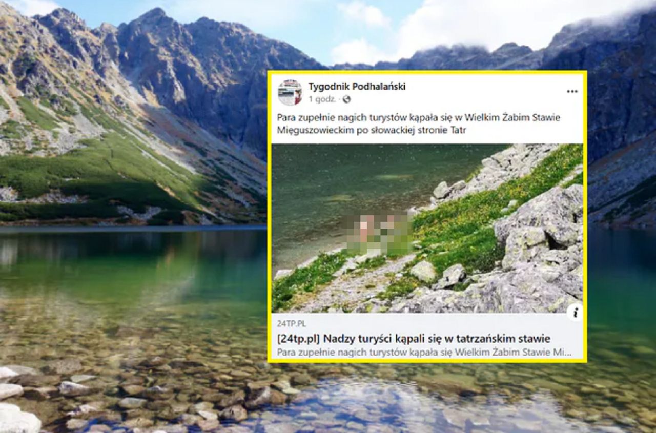 Turyści nie mieli wstydu. Przyłapali ich w Tatrach