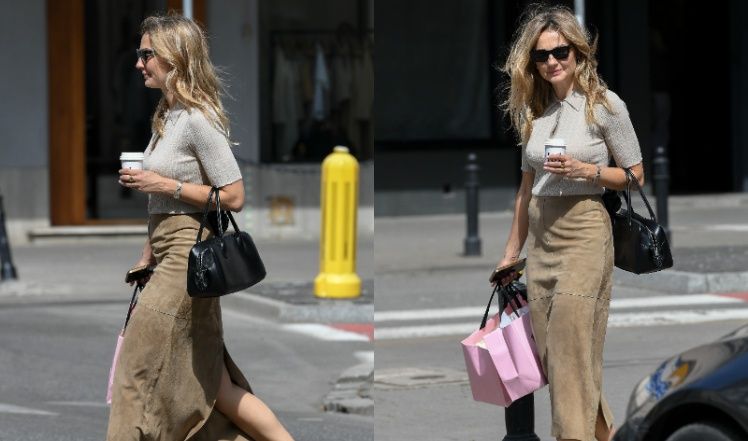 Małgorzata Socha "przyłapana" w butiku 