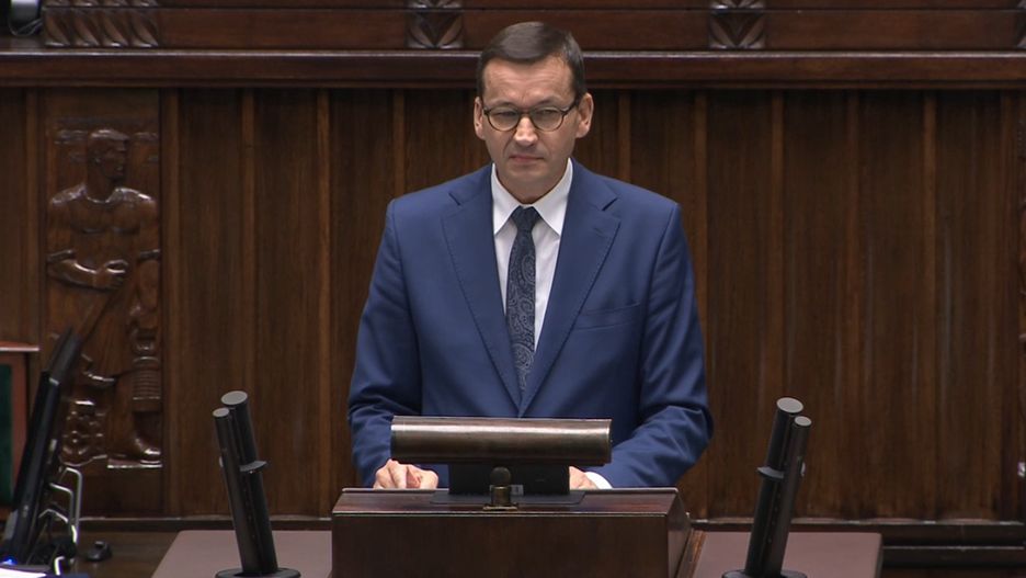Sejm. Premier Mateusz Morawiecki ujawnił plan dla Białorusi 
