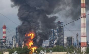Moskwa w ogniu. Płonie jeden z kluczowych obiektów