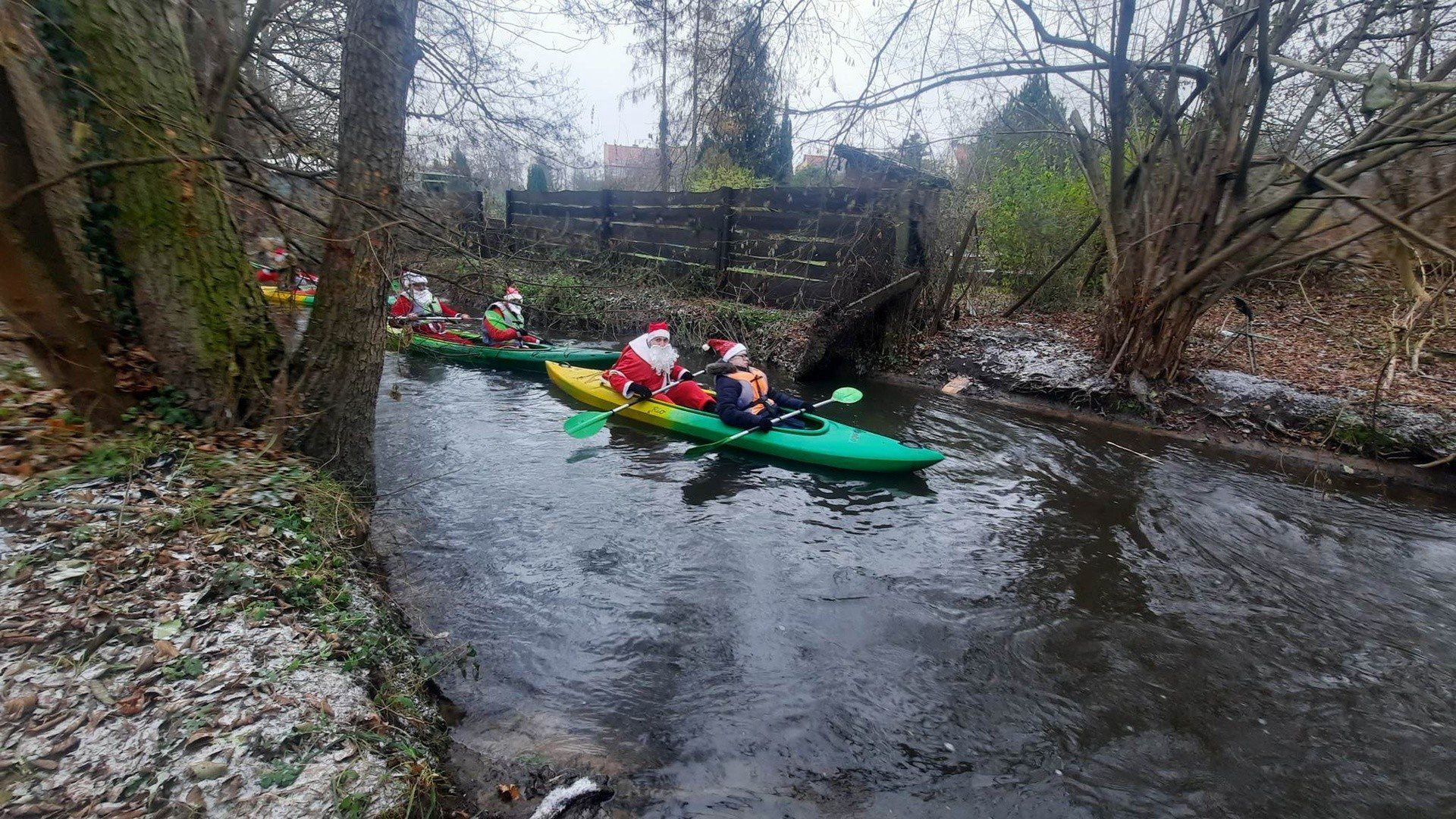 Święty Mikołaj przypłynie do Gorzowa kajakiem