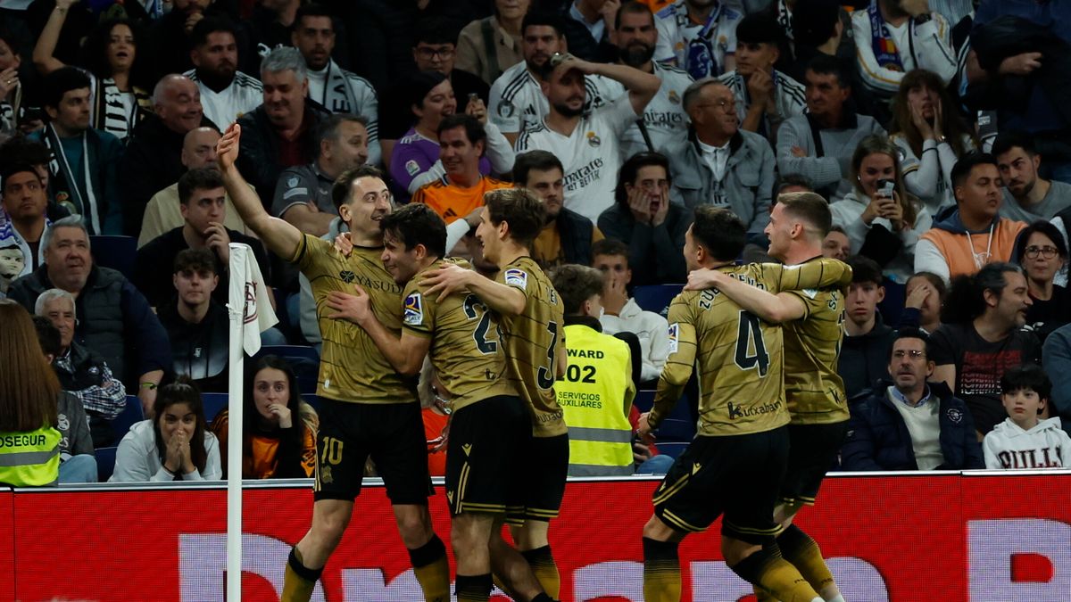 PAP/EPA / Juanjo Martin / Na zdjęciu: Real Sociedad