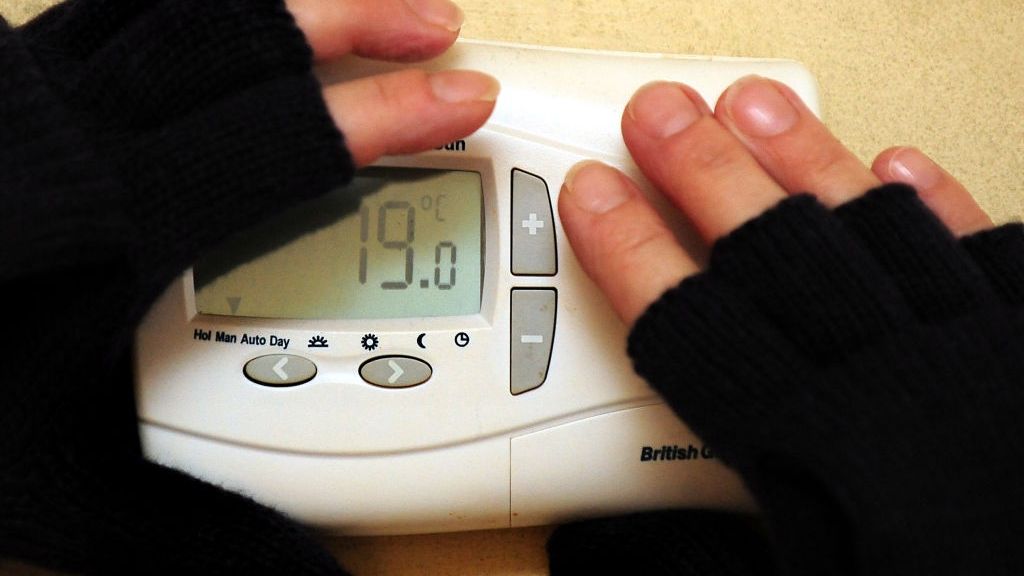 Termostat centralnego ogrzewania British Gas