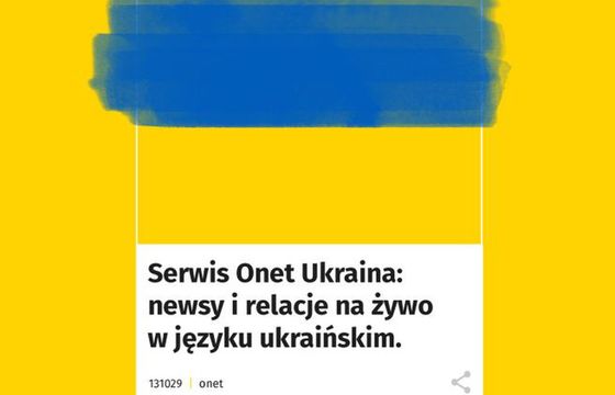 Rusza serwis Onet Ukraina