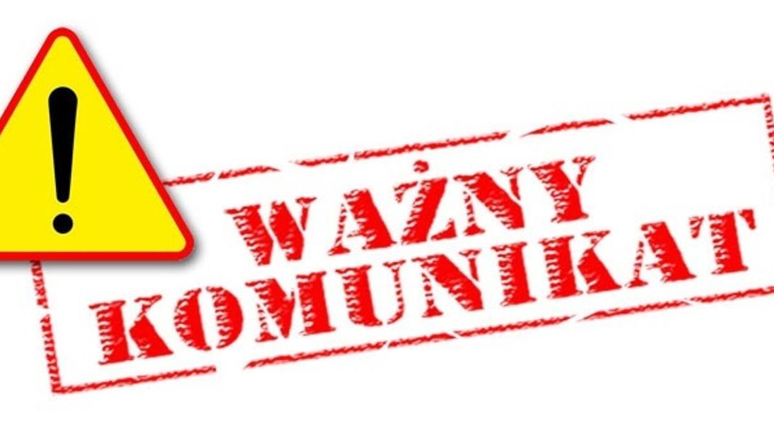 Ważny komunikat