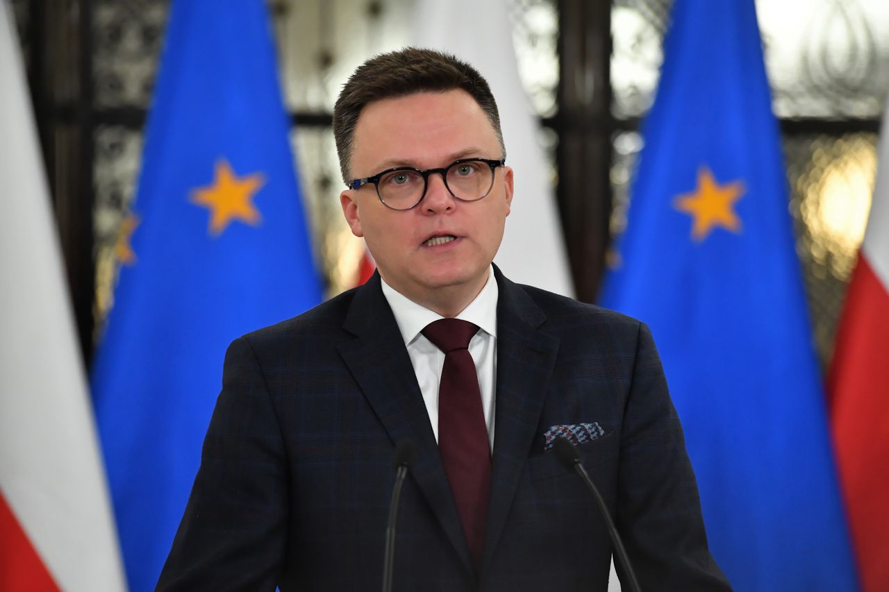 Spotkanie Morawiecki-Hołownia. Marszałek zabrał głos