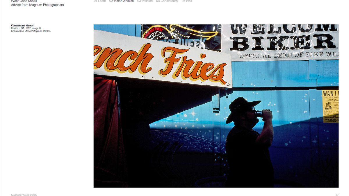 Z okazji 70-lecia Agencja Magnum udostępniła za darmo 60 stron porad od swoich fotografów 1